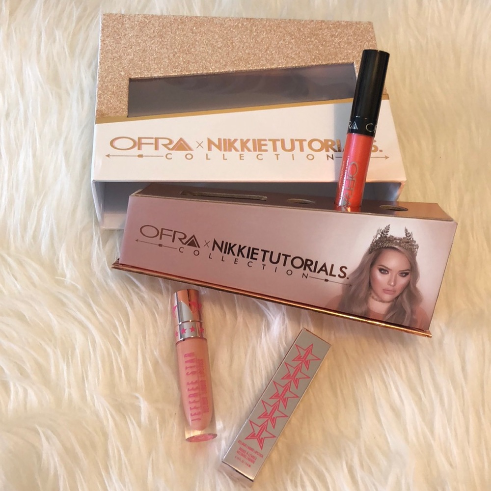 NEW!Liquid Lip BUNDLE! JSC Butt Naked + Ofra Spell